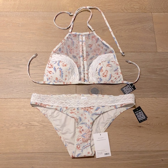 Zimmerman Lace Halter Bikini - Picture 1 of 3
